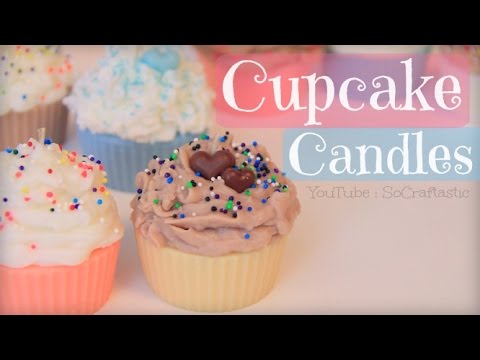 DIY Cupcake Candle // Candle Making How To 