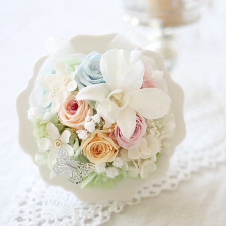 結婚式におしゃれな花の電報 人気のフラワーギフト祝電選 ウエディングナビ