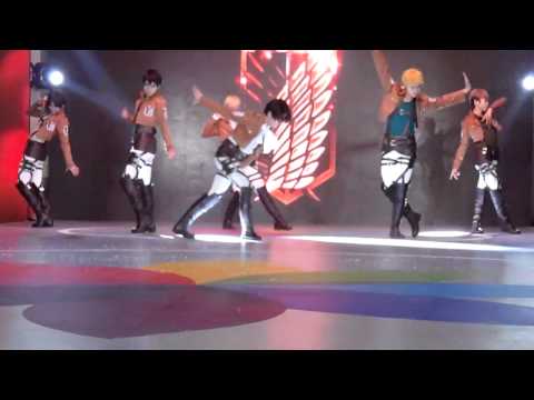 Shingeki no Kyojin [進擊の巨人]Cosplay Dancing to This love by Shinhwa 